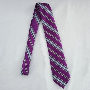Perry Ellis Portfolio stripe silk tie